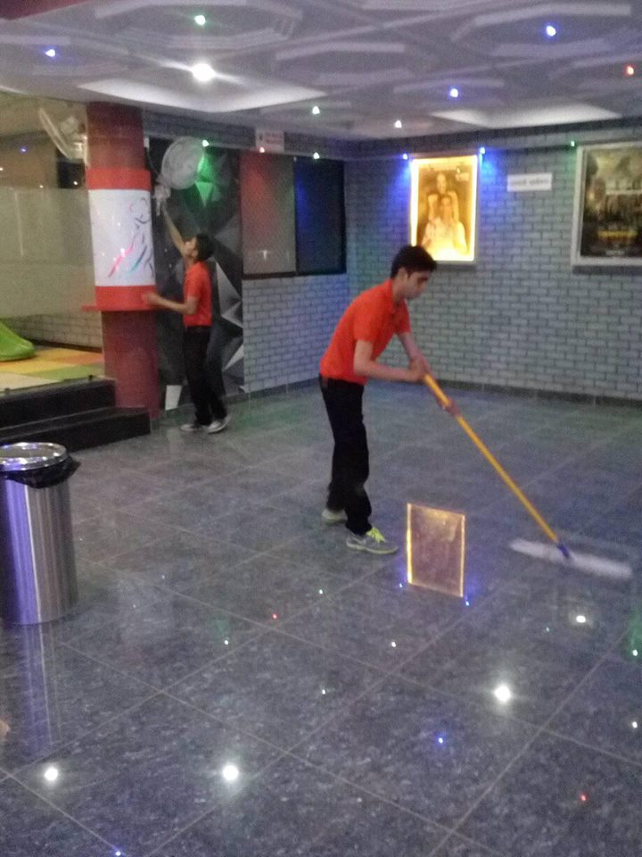 Housekeeping Staff Work